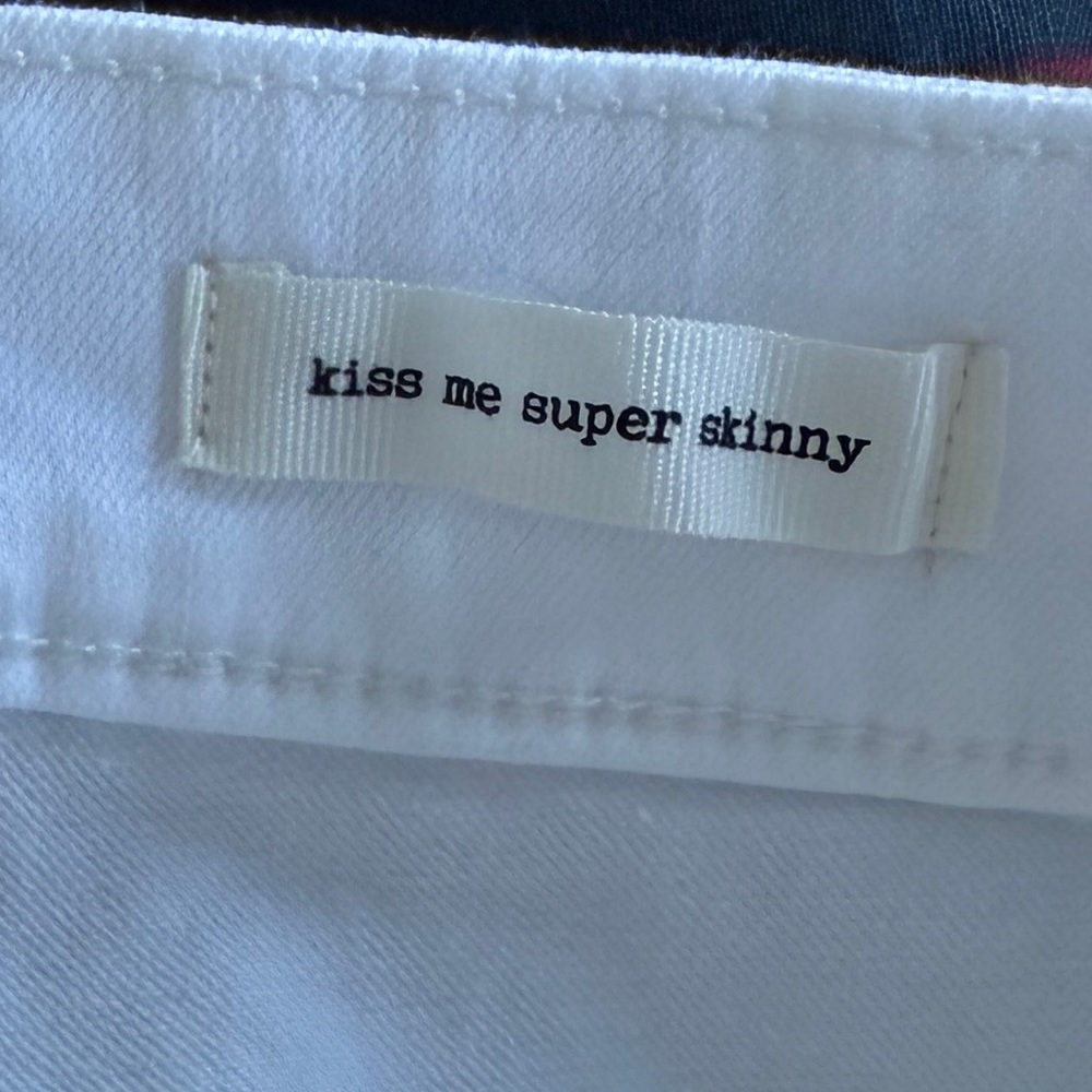 NWT Jessica Simpson Plus Size Super Skinny White Jeans 20W Flawless Flex Stretch - Picture 11 of 14